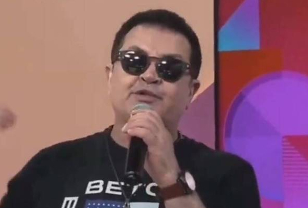 Beto Barbosa deixou estúdio após situação ao vivo (Imagem: Reprodução / SBT)