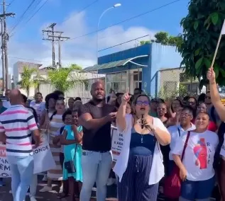 SÃO FRANCISCO DO CONDE: Servidores fecham portal da cidade após prefeitura ignorar ordem judicial de reajuste
