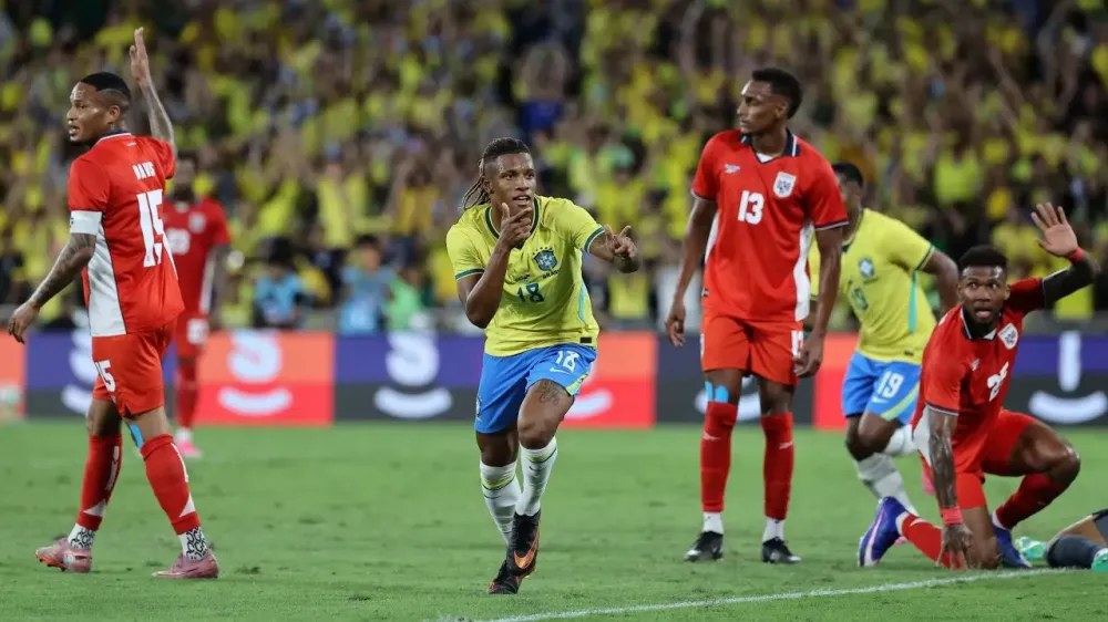 Brasil vence Panamá de goleada e se despede da torcida no Maracanã. Foto: Wagner Meier/Getty Images