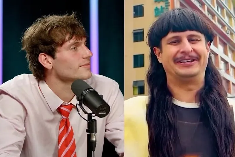 O youtuber argentino Gaspi e o cantor norte-americano Oliver Tree, ambos com pelo menos 2 milhões de seguidores, estão entre os mortos do acidente envolvendo dois helicópteros no Rio de Janeiro. Foto: Internet